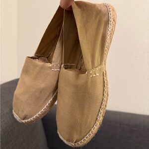 Espadrilles color Tan Flats 100% from Spain size 39